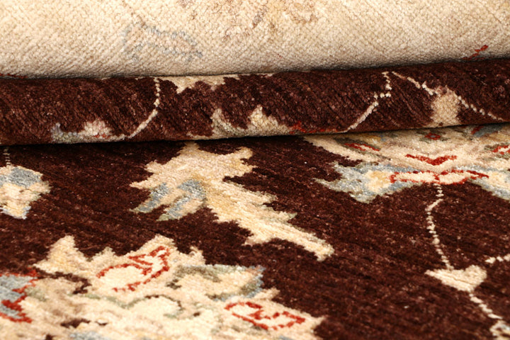 Saddle Brown Ziegler 6' 4 x 9' 11 - No. 64613 - ALRUG Rug Store