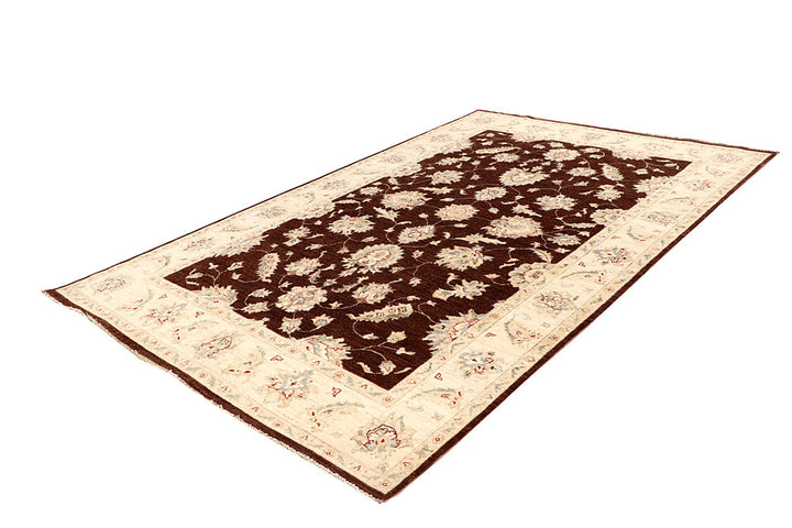 Saddle Brown Ziegler 6' 4 x 9' 11 - No. 64613 - ALRUG Rug Store