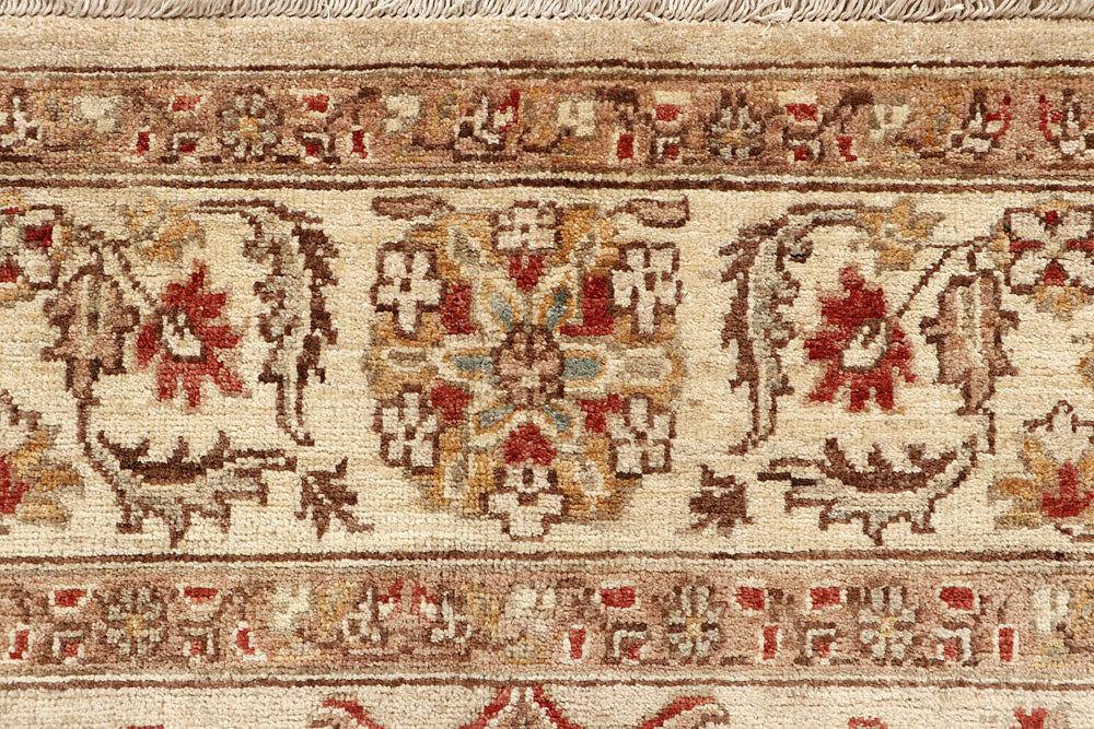 Tan Ziegler 6' 8 x 6' 10 - No. 64614 - ALRUG Rug Store