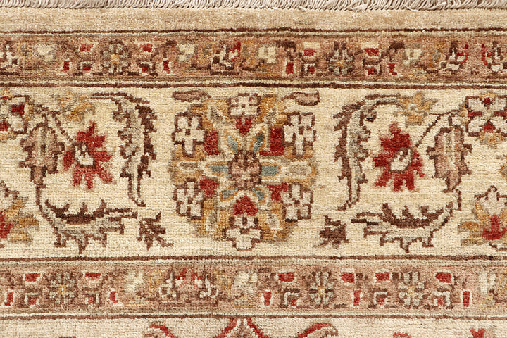 Tan Ziegler 6' 8 x 6' 10 - No. 64614 - ALRUG Rug Store