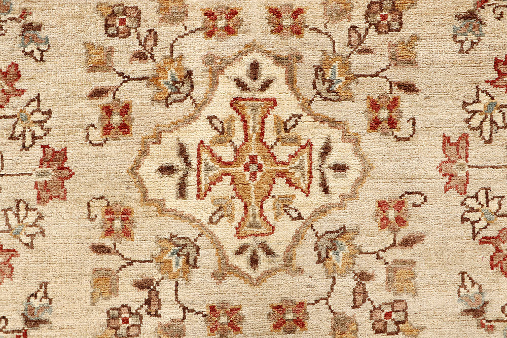 Tan Ziegler 6' 8 x 6' 10 - No. 64614 - ALRUG Rug Store