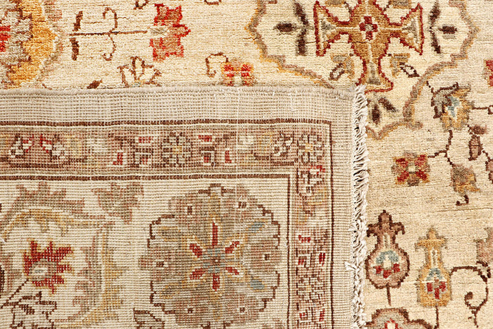 Tan Ziegler 6' 8 x 6' 10 - No. 64614 - ALRUG Rug Store