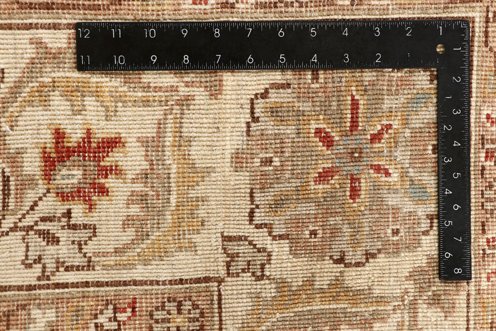 Tan Ziegler 6' 8 x 6' 10 - No. 64614 - ALRUG Rug Store