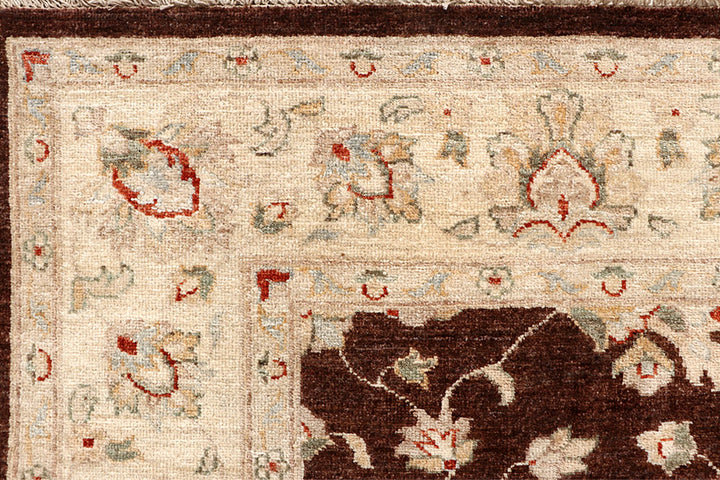 Saddle Brown Ziegler 6' 8 x 9' 8 - No. 64615 - ALRUG Rug Store