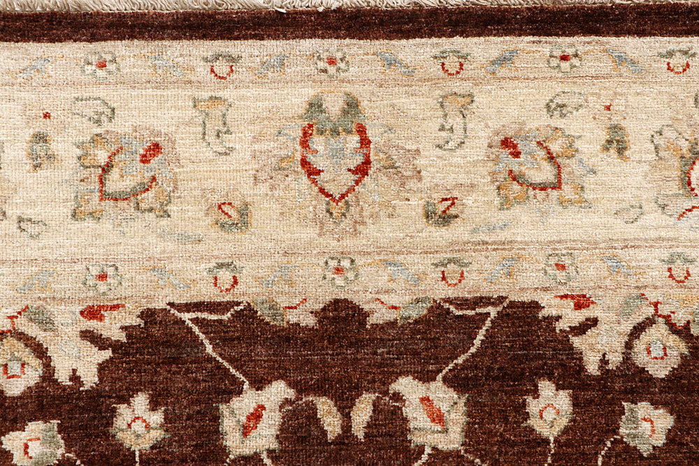 Saddle Brown Ziegler 6' 8 x 9' 8 - No. 64615 - ALRUG Rug Store