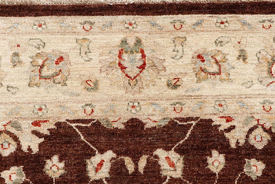 Saddle Brown Ziegler 6'  8" x 9'  8" - No. QA43232