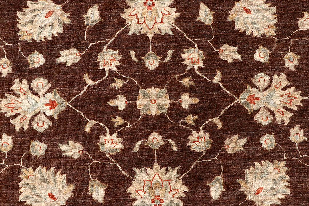 Saddle Brown Ziegler 6'  8" x 9'  8" - No. QA43232