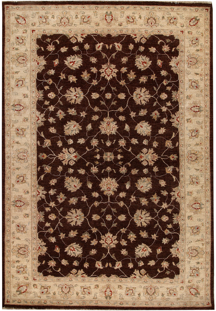 Saddle Brown Ziegler 6' 8 x 9' 8 - No. 64615 - ALRUG Rug Store