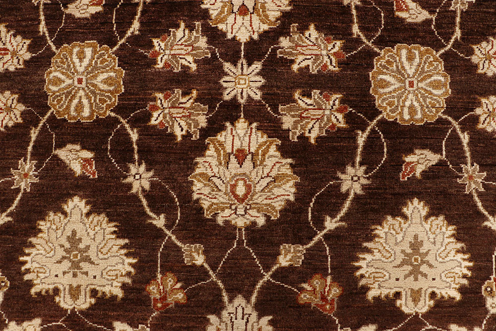 Saddle Brown Ziegler 6' 9 x 9' 7 - No. 64617 - ALRUG Rug Store