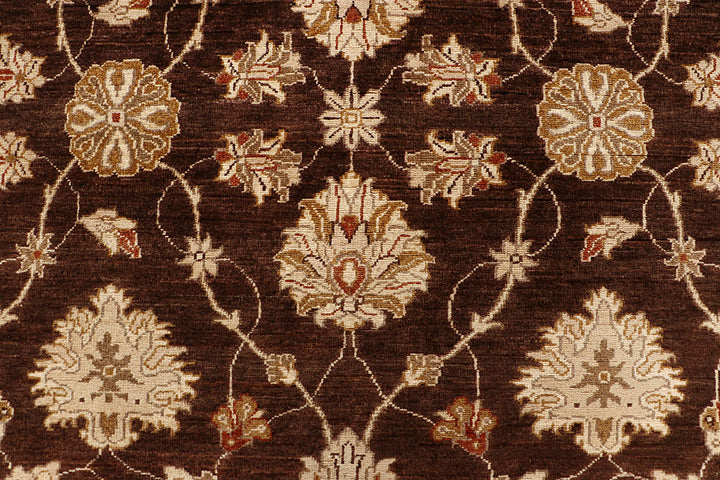 Saddle Brown Ziegler 6' 9 x 9' 7 - No. 64617 - ALRUG Rug Store