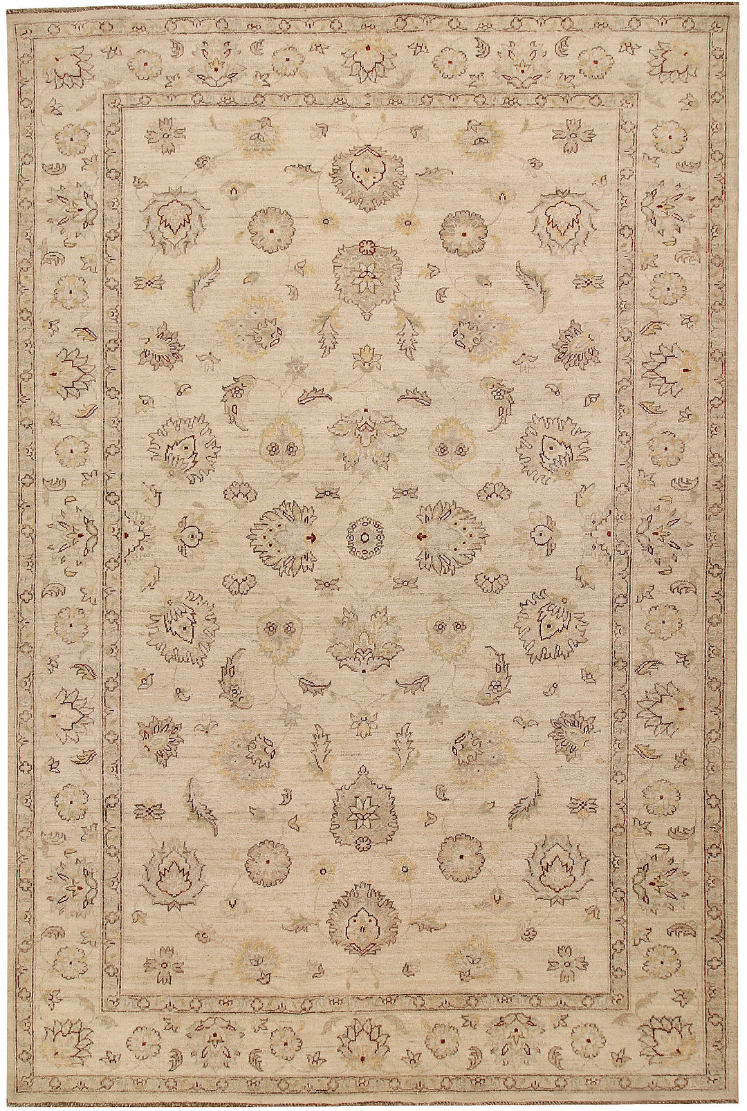 Blanched Almond Ziegler 6' 7 x 9' 10 - No. 64618 - ALRUG Rug Store