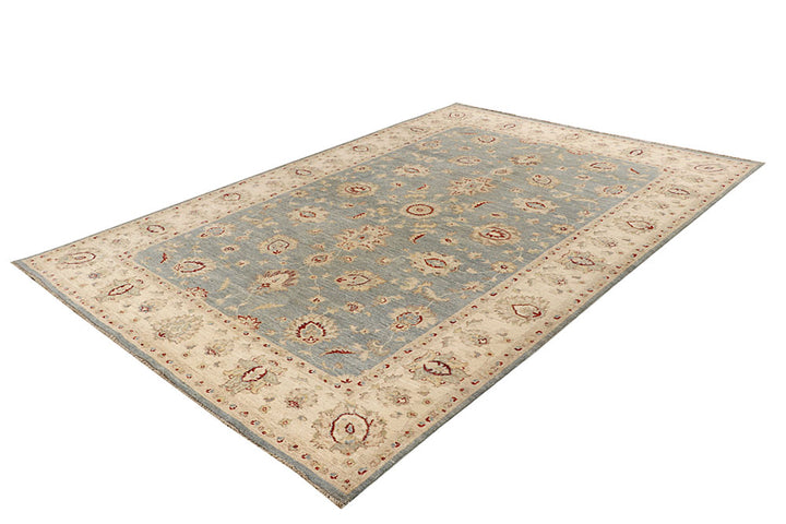 Light Slate Grey Ziegler 6' 6 x 9' 8 - No. 64619 - ALRUG Rug Store