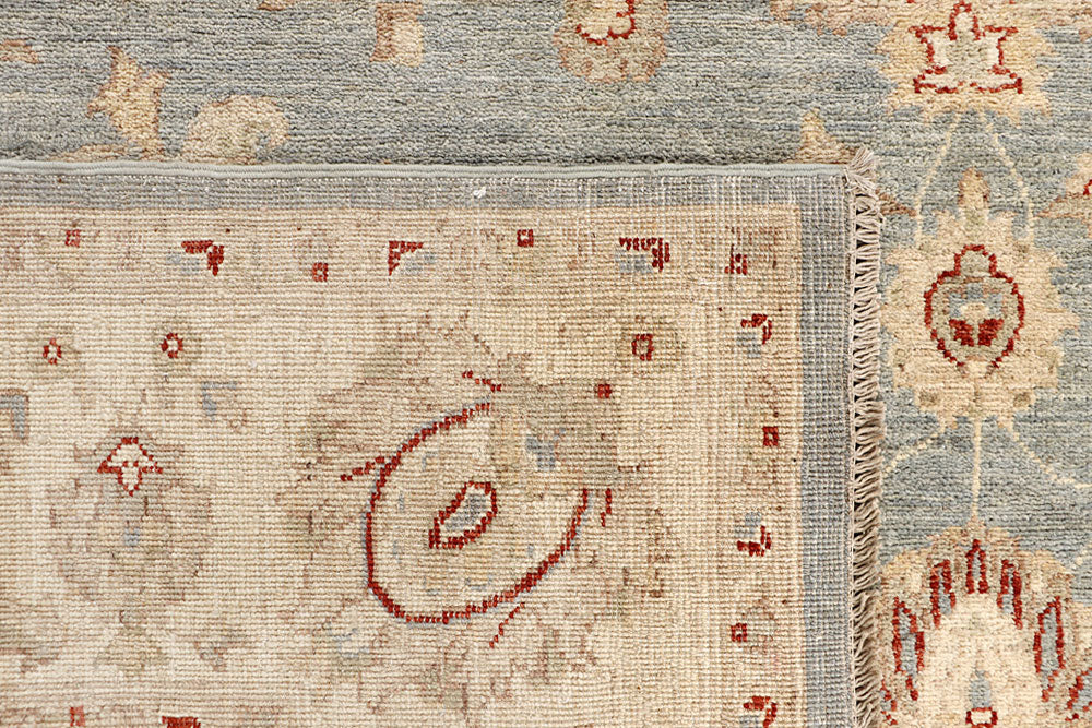 Light Slate Grey Ziegler 6' 6 x 9' 8 - No. 64619 - ALRUG Rug Store