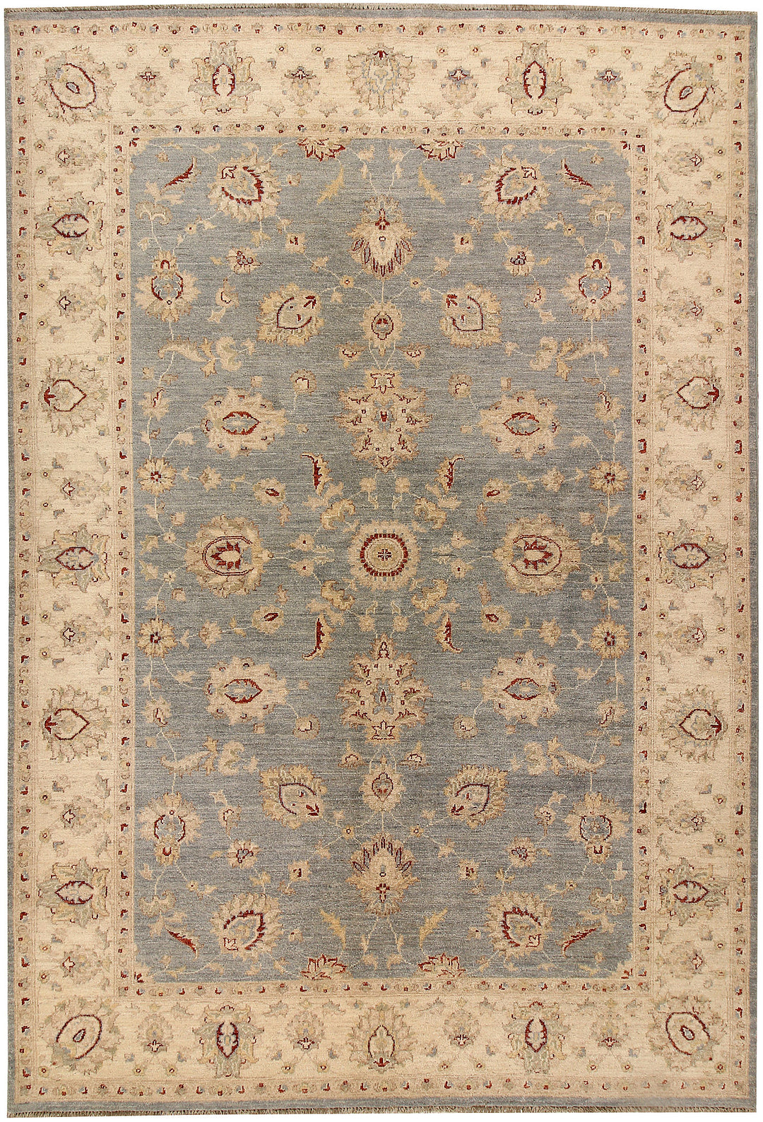 Light Slate Grey Ziegler 6' 6 x 9' 8 - No. 64619 - ALRUG Rug Store