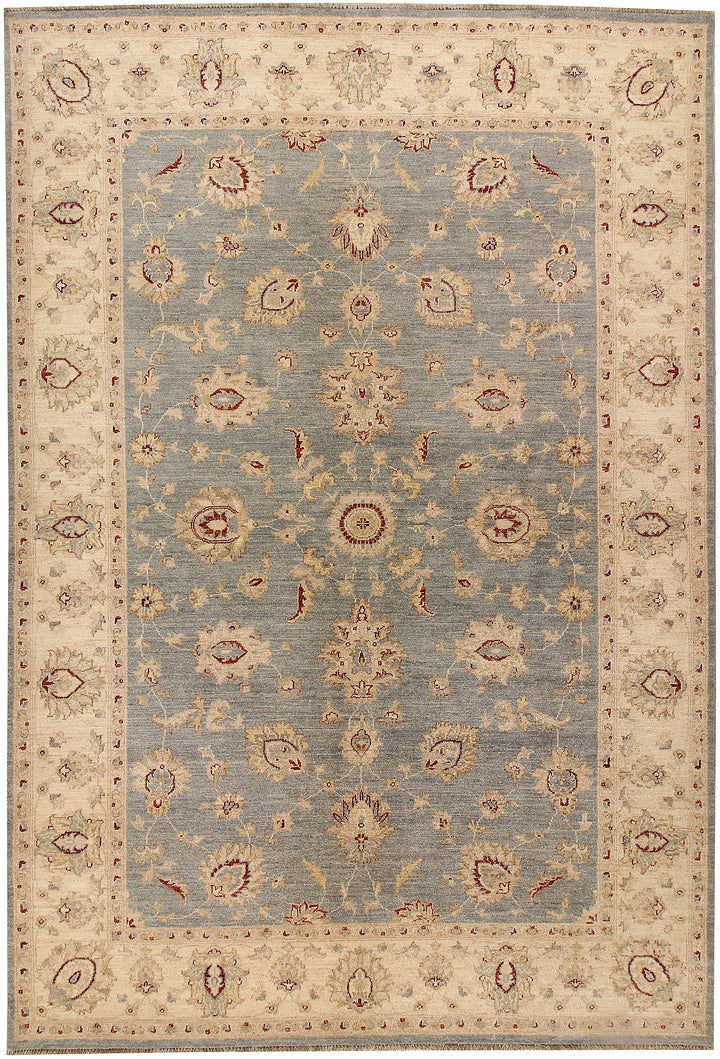 Light Slate Grey Ziegler 6' 6 x 9' 8 - No. 64619 - ALRUG Rug Store