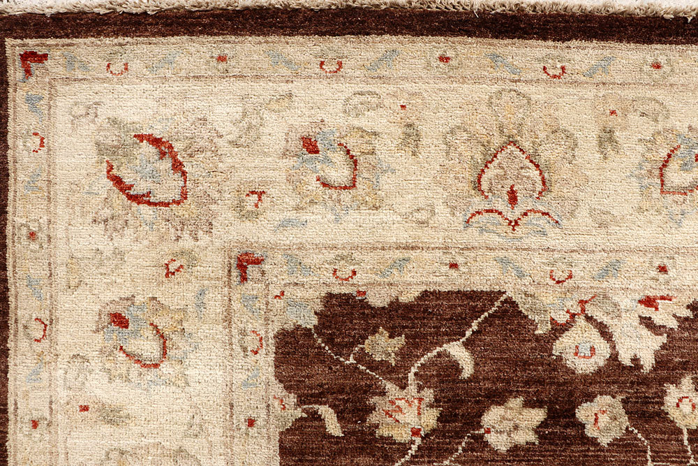 Saddle Brown Ziegler 6' 6 x 9' 8 - No. 64620 - ALRUG Rug Store