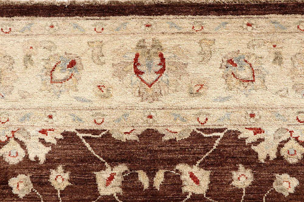 Saddle Brown Ziegler 6' 6 x 9' 8 - No. 64620 - ALRUG Rug Store