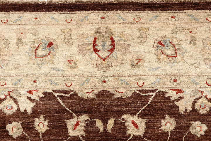 Saddle Brown Ziegler 6' 6 x 9' 8 - No. 64620 - ALRUG Rug Store