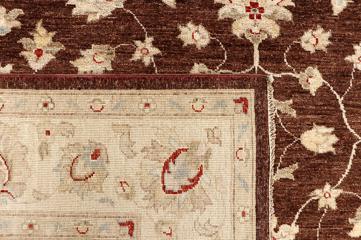 Saddle Brown Ziegler 6' 6 x 9' 8 - No. 64620 - ALRUG Rug Store