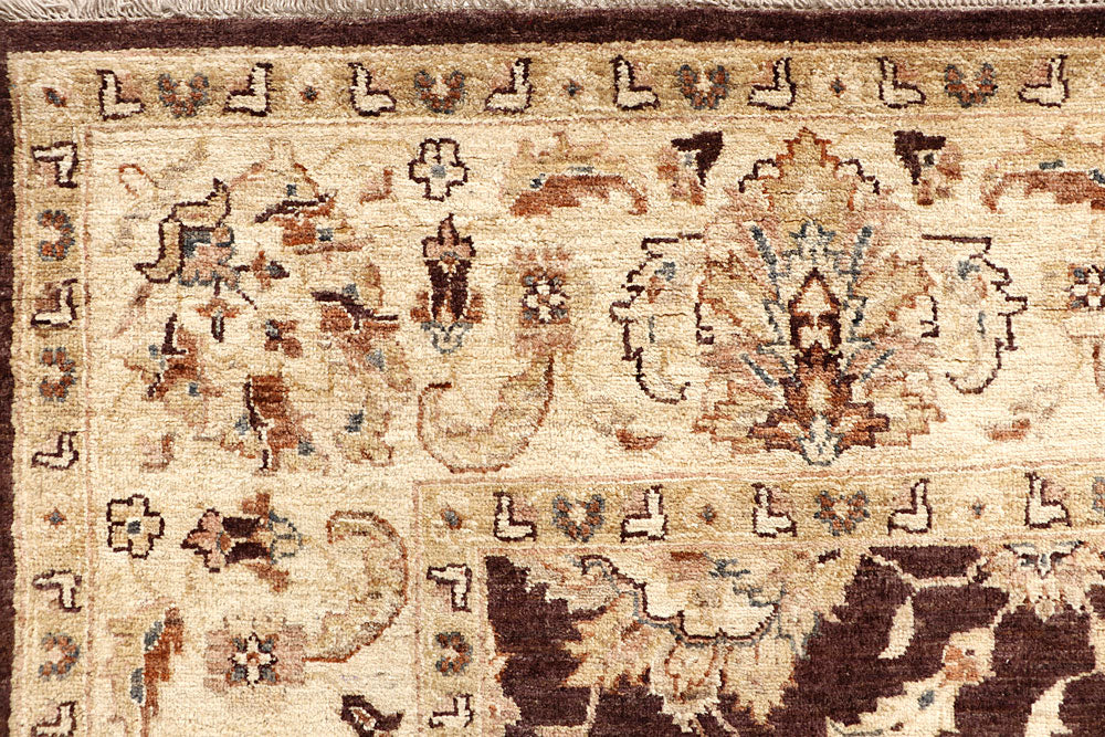 Saddle Brown Ziegler 6' 4 x 9' 8 - No. 64622 - ALRUG Rug Store