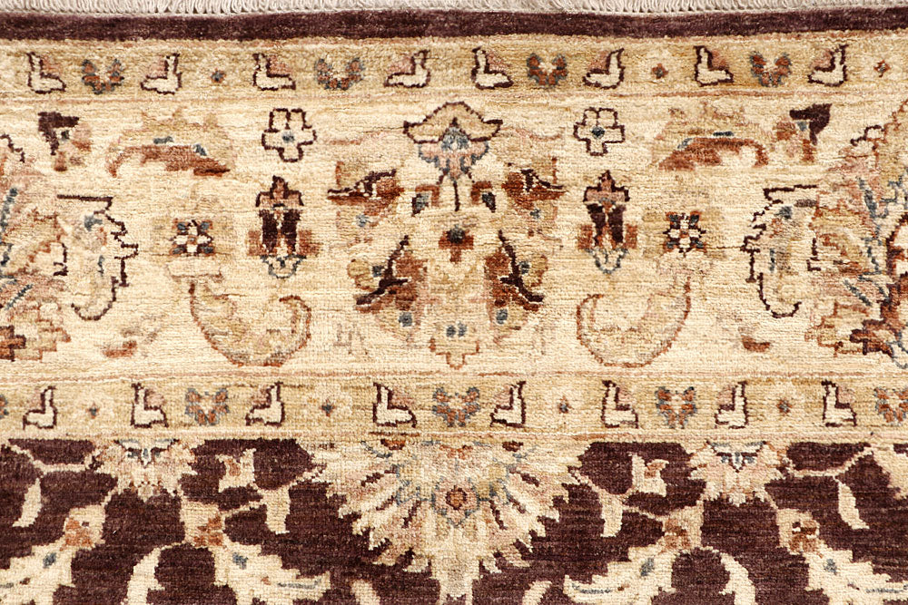 Saddle Brown Ziegler 6' 4 x 9' 8 - No. 64622 - ALRUG Rug Store