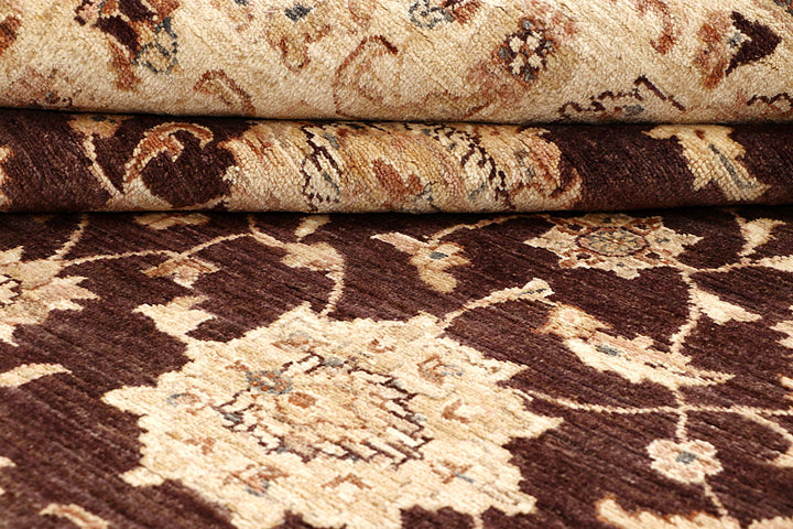 Saddle Brown Ziegler 6' 4 x 9' 8 - No. 64622 - ALRUG Rug Store
