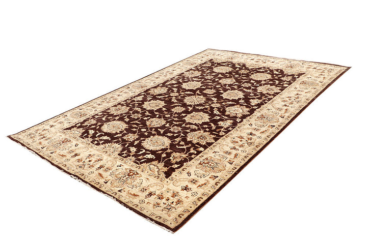 Saddle Brown Ziegler 6' 4 x 9' 8 - No. 64622 - ALRUG Rug Store