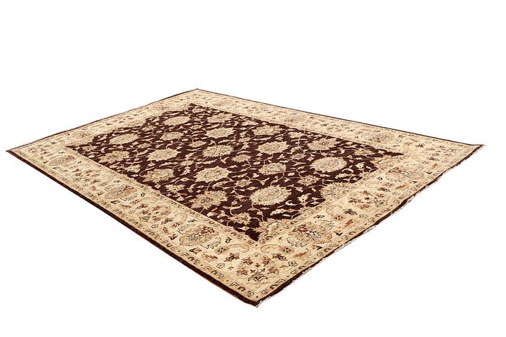 Saddle Brown Ziegler 6' 4 x 9' 8 - No. 64622 - ALRUG Rug Store