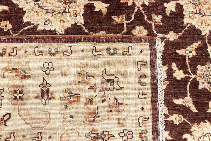 Saddle Brown Ziegler 6' 4 x 9' 8 - No. 64622 - ALRUG Rug Store