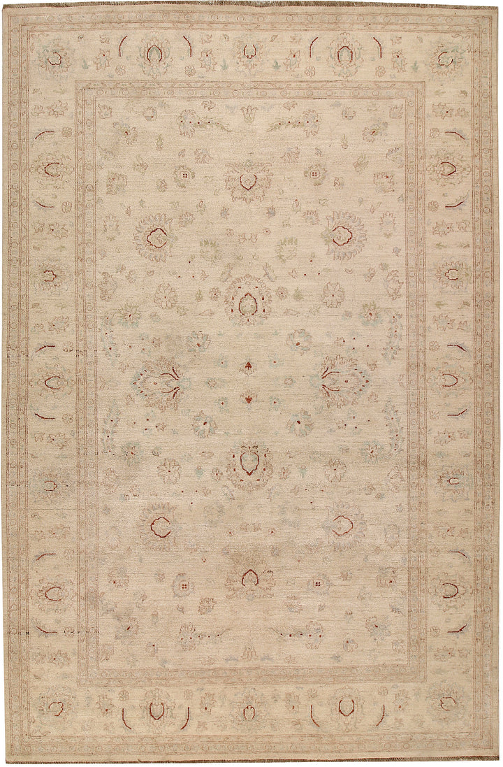 Blanched Almond Ziegler 6' 5 x 9' 9 - No. 64625 - ALRUG Rug Store