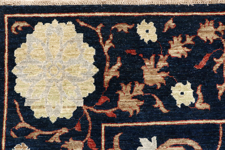 Black Ziegler 6' 5 x 9' 9 - No. 64626 - ALRUG Rug Store