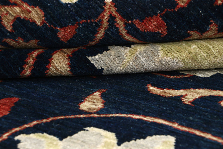 Black Ziegler 6' 5 x 9' 9 - No. 64626 - ALRUG Rug Store