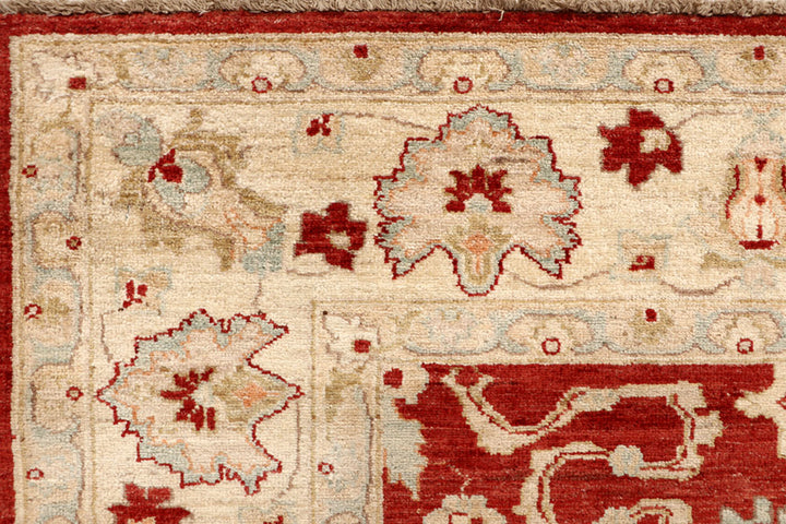 Dark Red Ziegler 6' 2 x 9' 1 - No. 64627 - ALRUG Rug Store