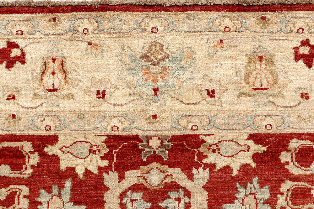 Dark Red Ziegler 6' 2 x 9' 1 - No. 64627 - ALRUG Rug Store