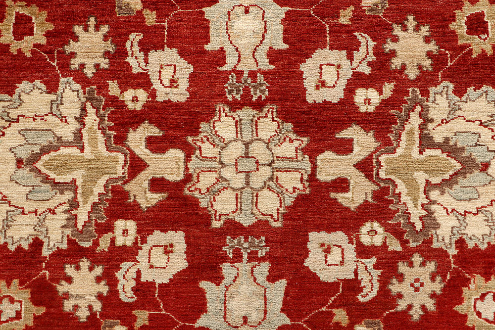 Dark Red Ziegler 6' 2 x 9' 1 - No. 64627 - ALRUG Rug Store