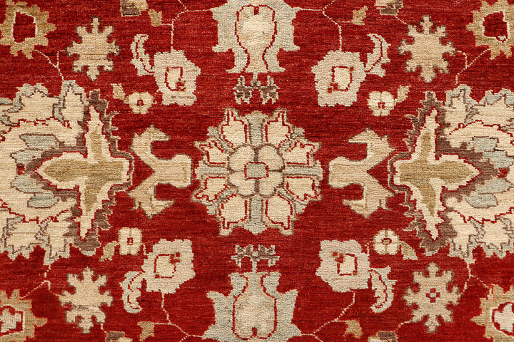 Dark Red Ziegler 6' 2 x 9' 1 - No. 64627 - ALRUG Rug Store