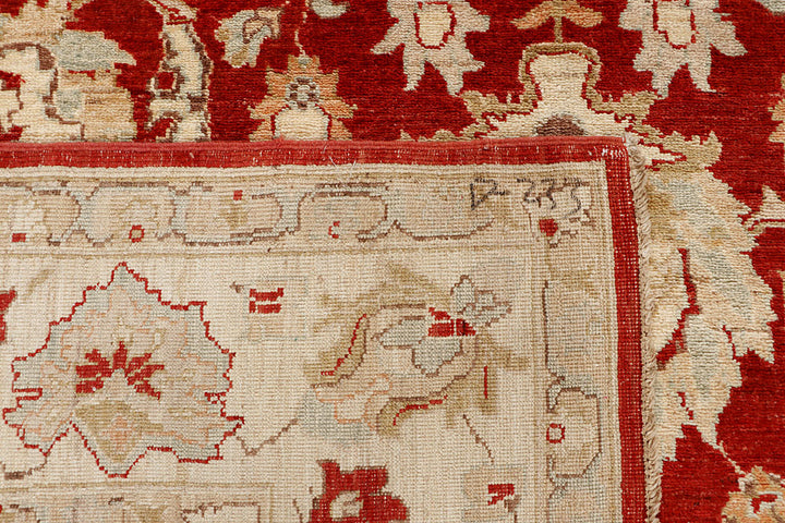 Dark Red Ziegler 6' 2 x 9' 1 - No. 64627 - ALRUG Rug Store