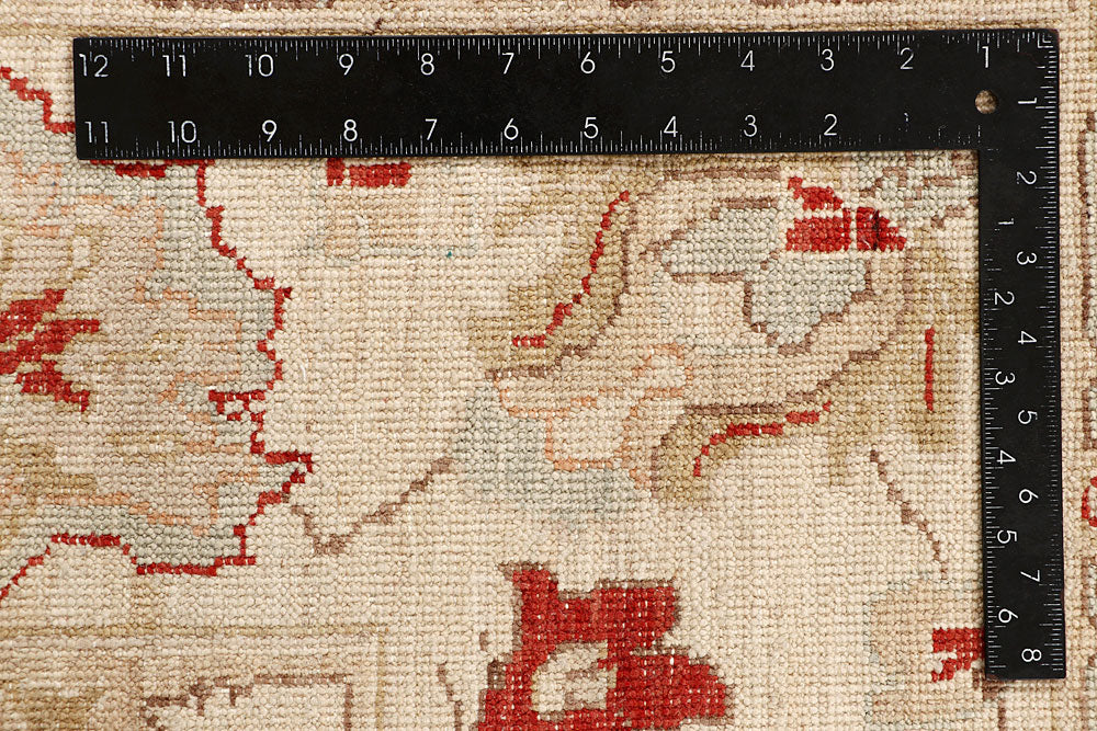 Dark Red Ziegler 6' 2 x 9' 1 - No. 64627 - ALRUG Rug Store