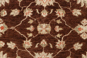 Saddle Brown Ziegler 6' 5 x 9' 9 - No. 64628 - ALRUG Rug Store