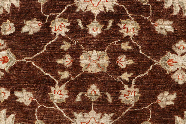 Saddle Brown Ziegler 6' 5 x 9' 9 - No. 64628 - ALRUG Rug Store