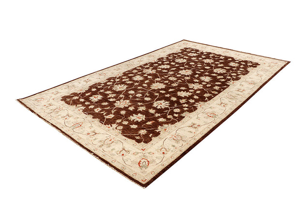 Saddle Brown Ziegler 6' 5 x 9' 9 - No. 64628 - ALRUG Rug Store