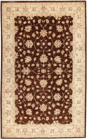 Saddle Brown Ziegler 6' 5 x 9' 9 - No. 64628 - ALRUG Rug Store