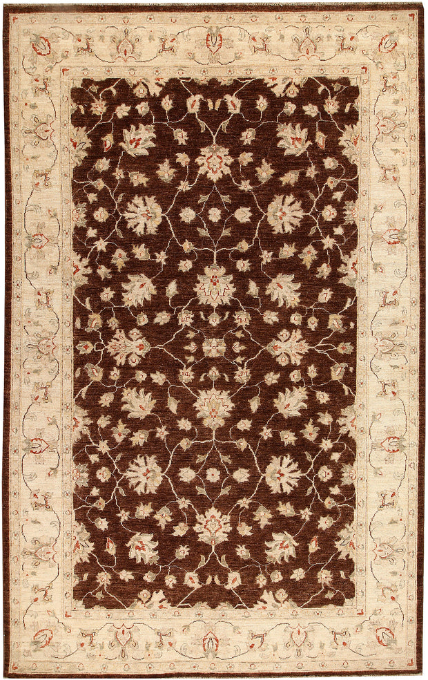 Saddle Brown Ziegler 6' 5 x 9' 9 - No. 64628 - ALRUG Rug Store