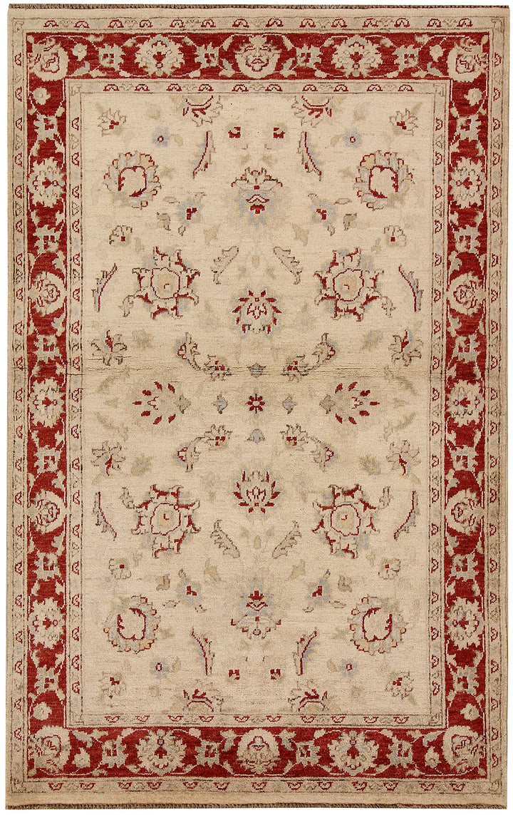 Blanched Almond Ziegler 3' 11 x 5' 10 - No. 64629 - ALRUG Rug Store