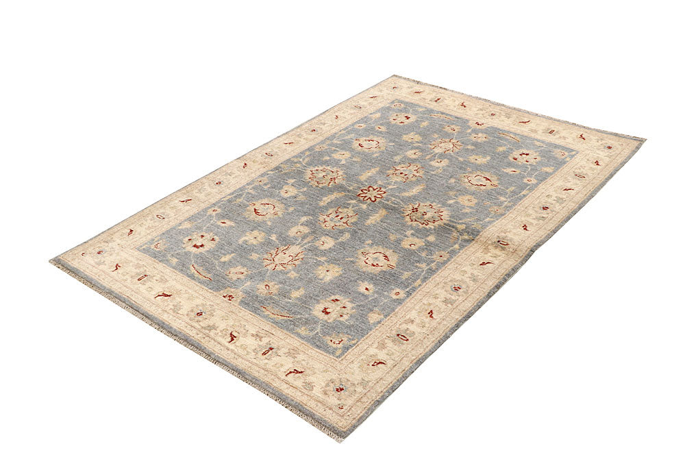 Light Slate Grey Ziegler 3' 11 x 5' 9 - No. 64635 - ALRUG Rug Store