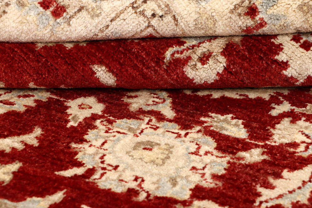 Dark Red Ziegler 3' 10 x 5' 8 - No. 64636 - ALRUG Rug Store