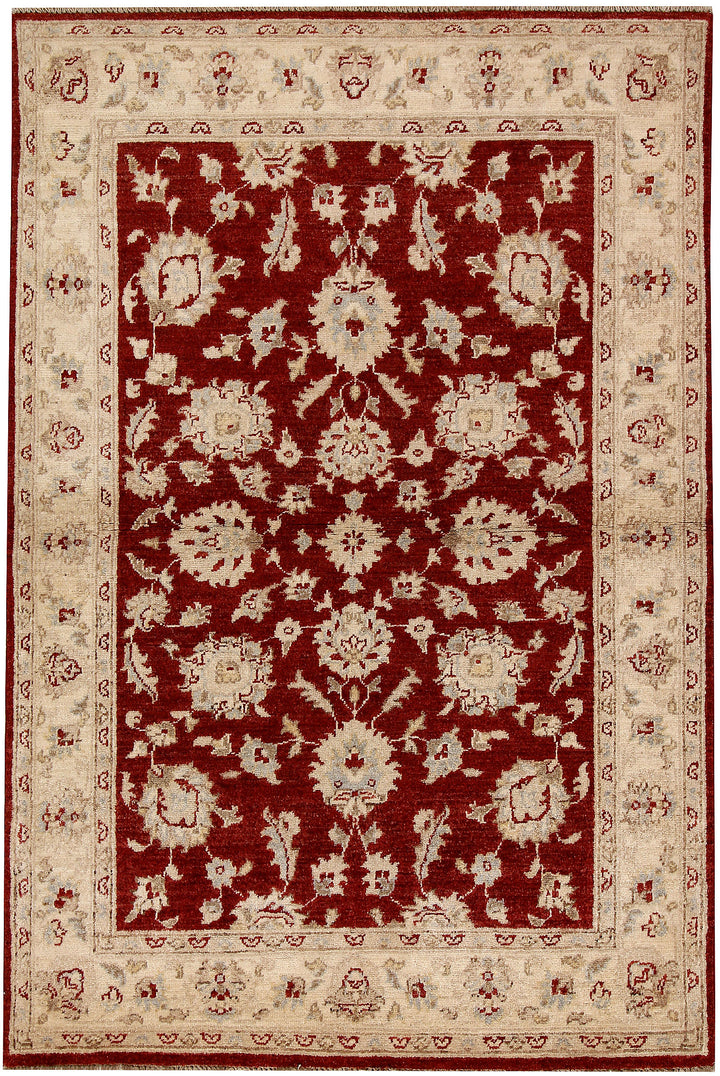 Dark Red Ziegler 3' 10 x 5' 8 - No. 64636 - ALRUG Rug Store