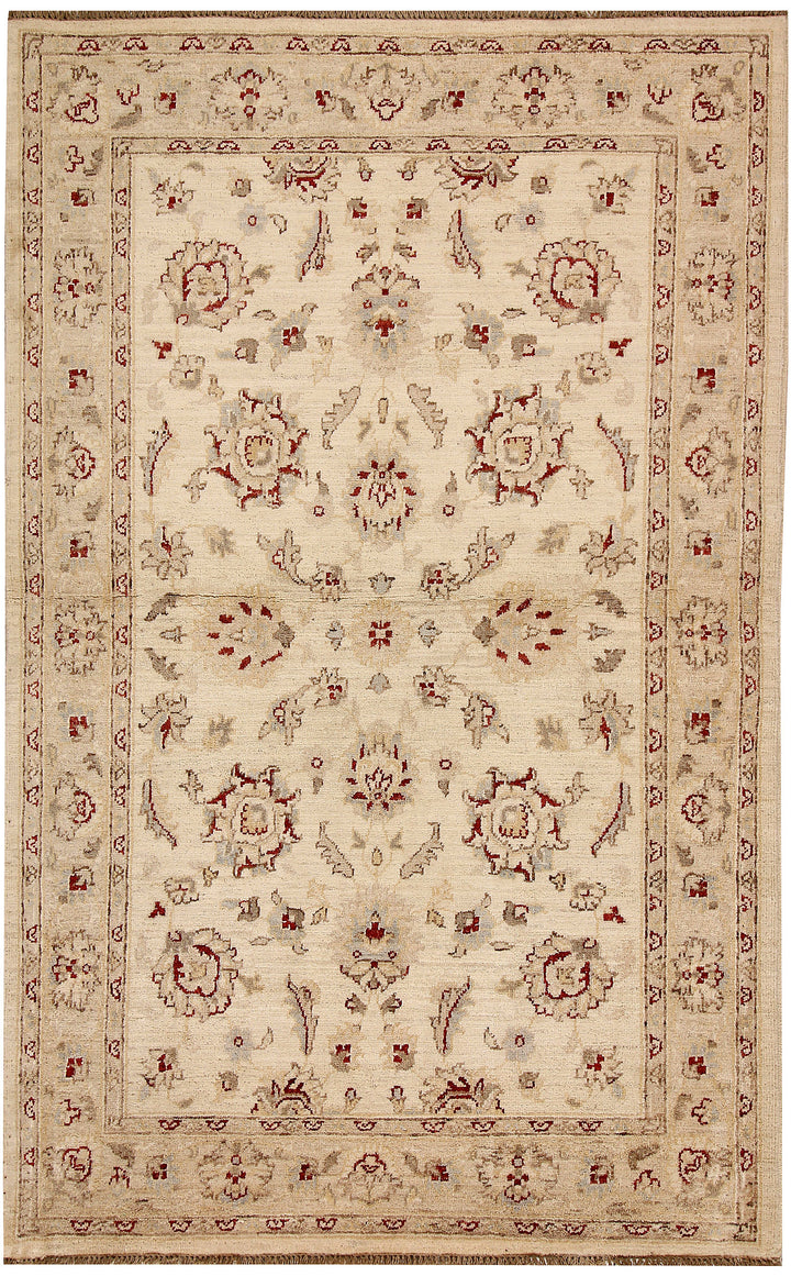 Blanched Almond Ziegler 3' 10 x 5' 11 - No. 64638 - ALRUG Rug Store
