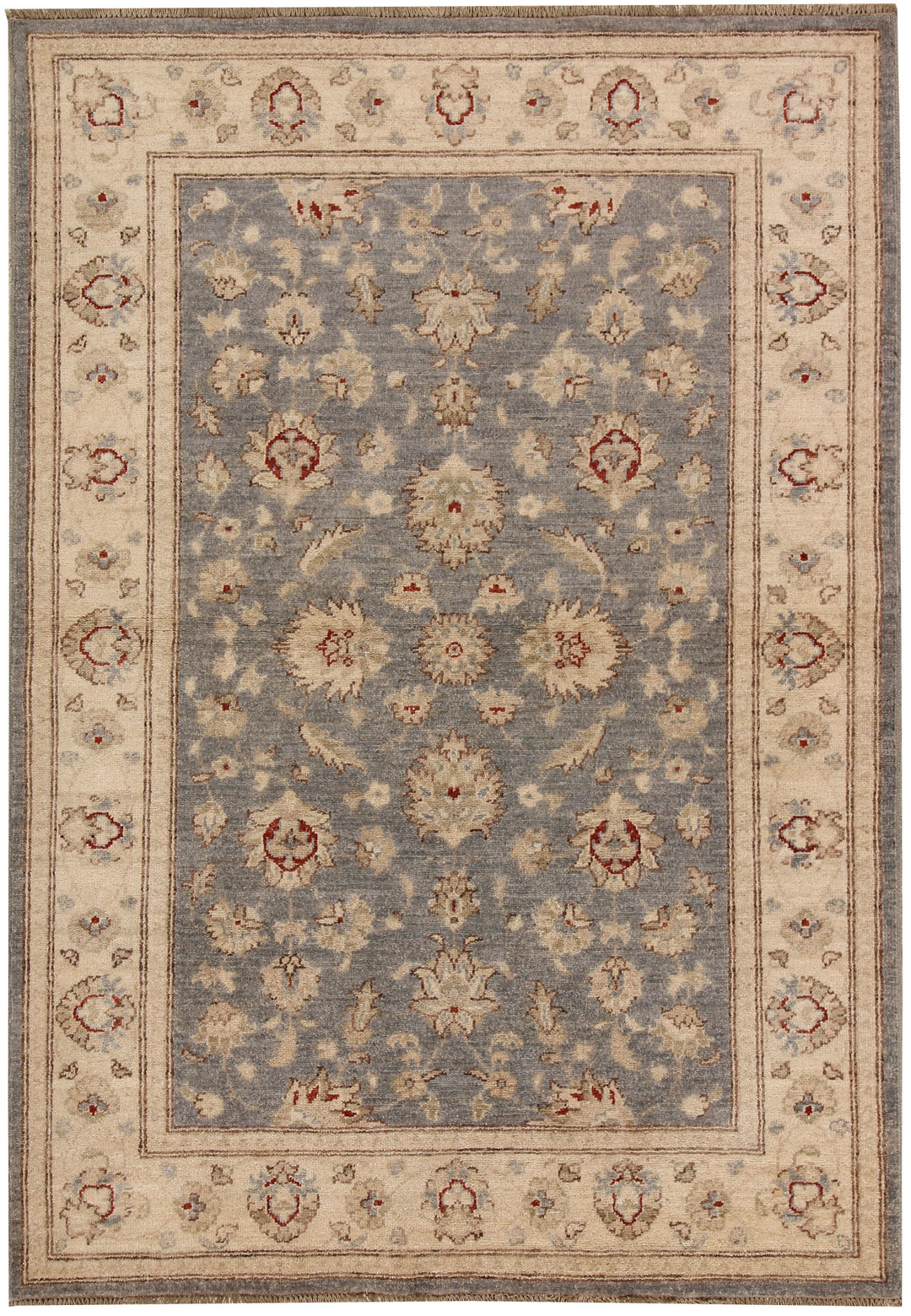 Grey Ziegler 4' 1 x 5' 11 - No. 64644 - ALRUG Rug Store