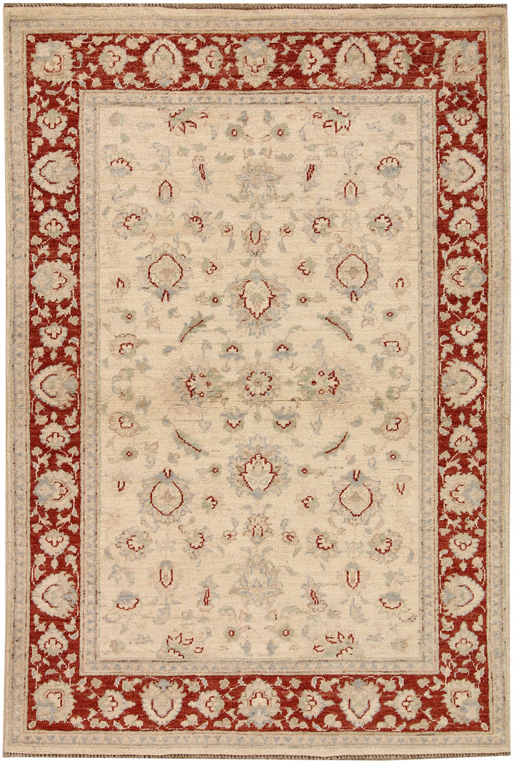 Blanched Almond Ziegler 3' 11 x 5' 10 - No. 64654 - ALRUG Rug Store